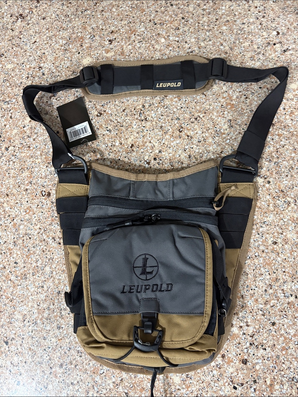 NWT Leupold Recon GO Bag XF in Shadow Gray/Tan